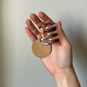 NWT LOVEATTACK cellulose acetate claw clip